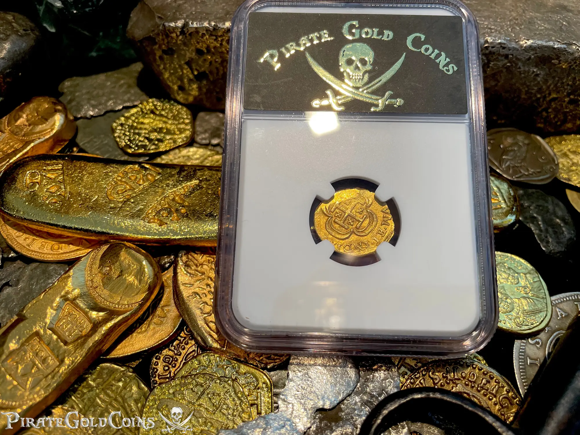 Mexico 1 Escudo 1714 "1715 Plate Fleet Shipwreck" NGC 65 14