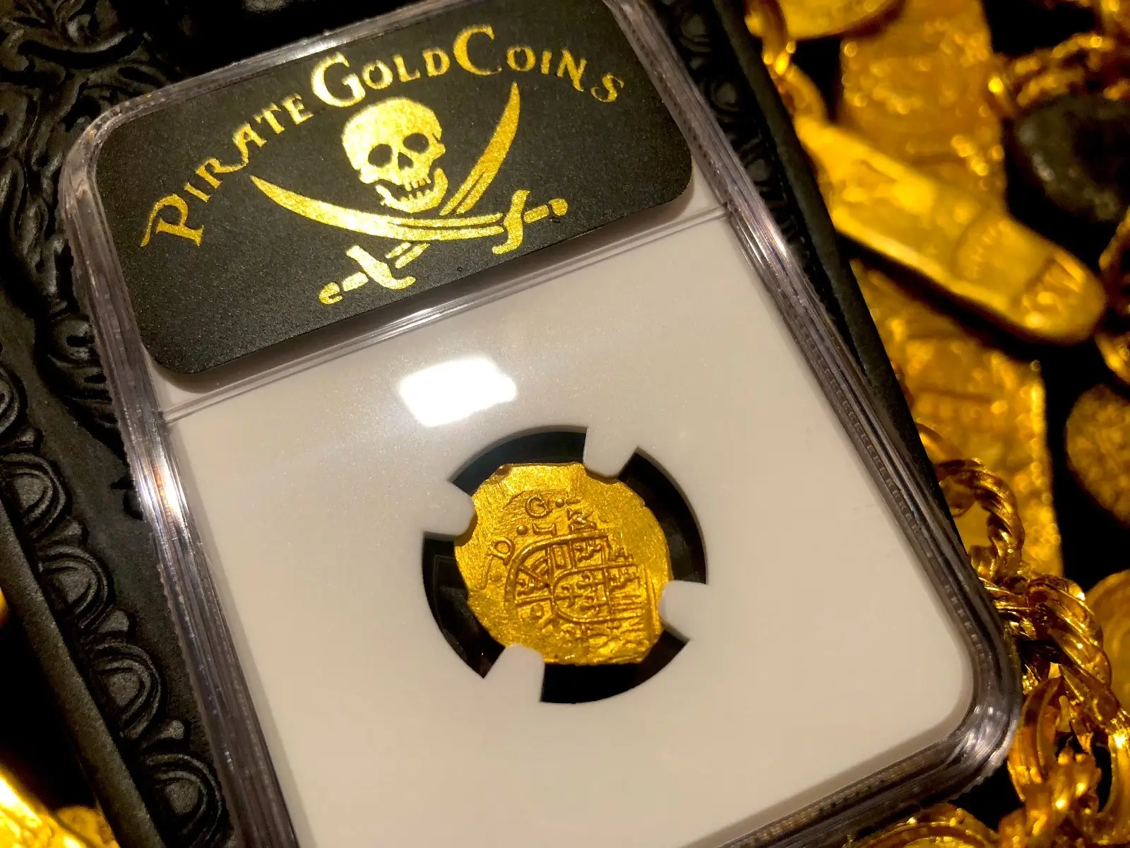 Mexico 1 Escudo 1714 "1715 Fleet Shipwreck" NGC 65  7