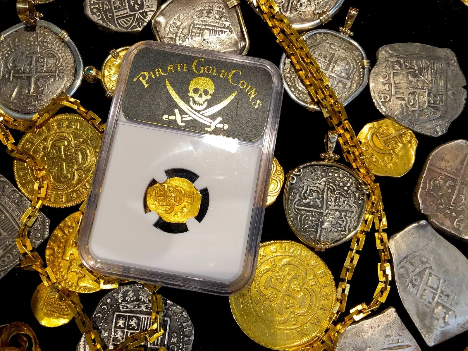 Mexico 1 Escudo 1714 "1715 Fleet Shipwreck" NGC 65  10