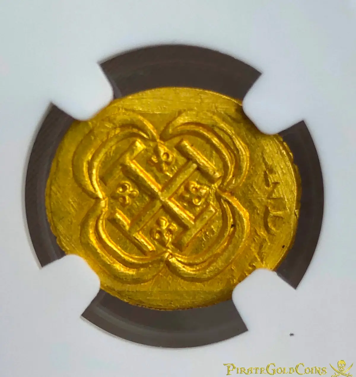 Mexico 1 Escudo 1712-5 "1715 Fleet Shipwreck" NGC 65  6