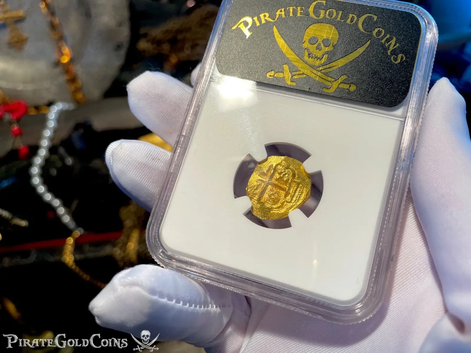 Mexico 1 Escudo 1705 "1 Escudo Pile~ 1715 Fleet Shipwreck" NGC 63  8