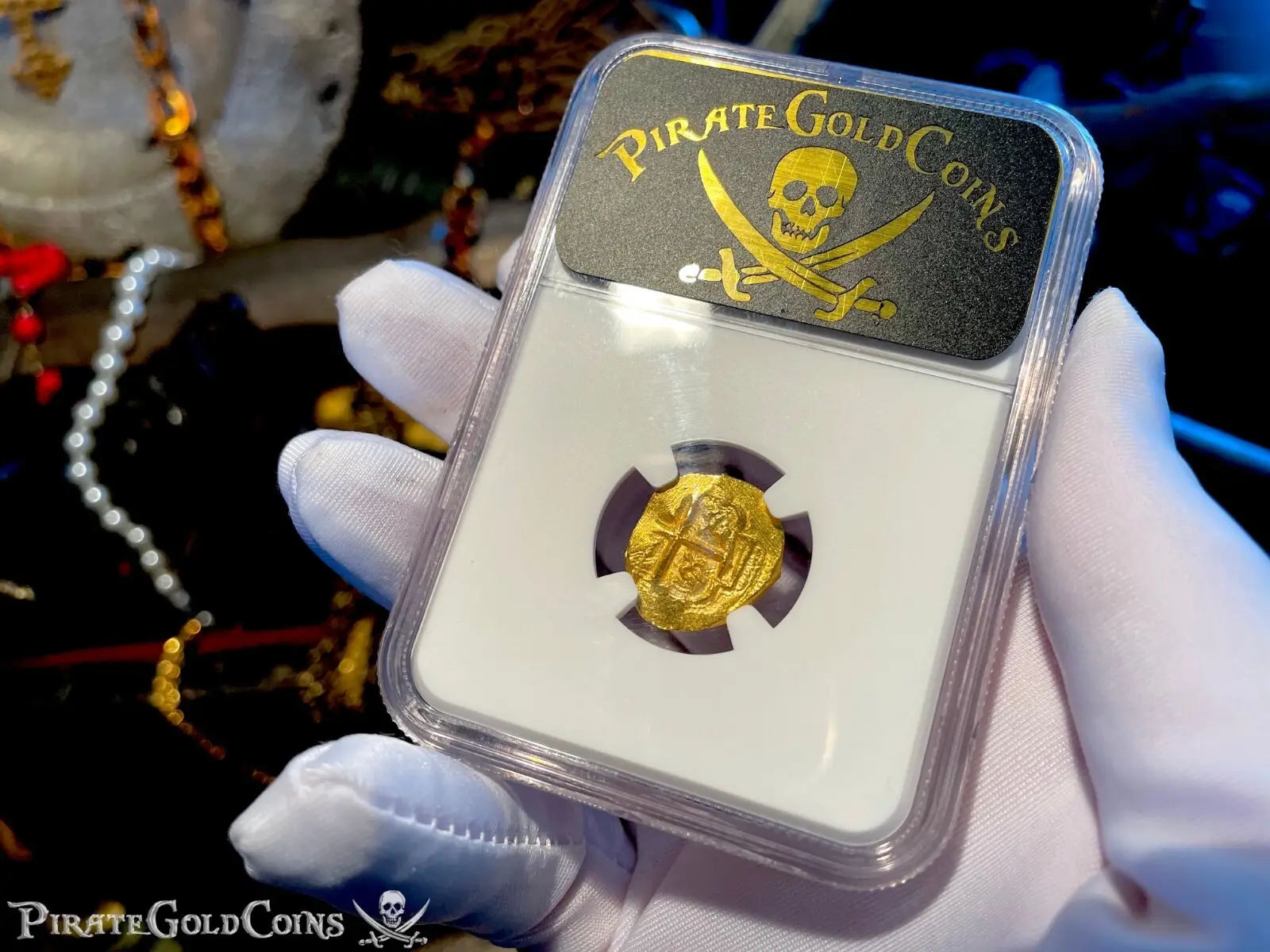 Mexico 1 Escudo 1705 "1 Escudo Pile~ 1715 Fleet Shipwreck" NGC 63  10