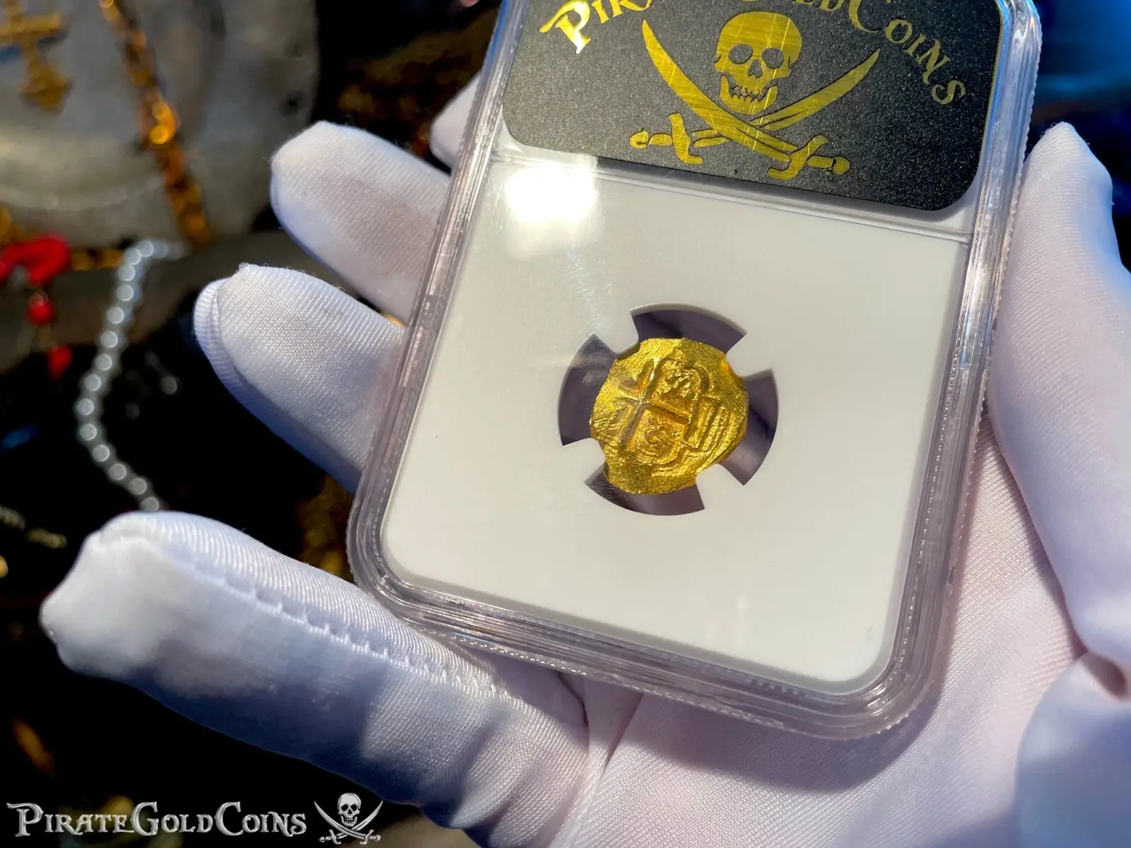 Mexico 1 Escudo 1705 "1 Escudo Pile~ 1715 Fleet Shipwreck" NGC 63  5