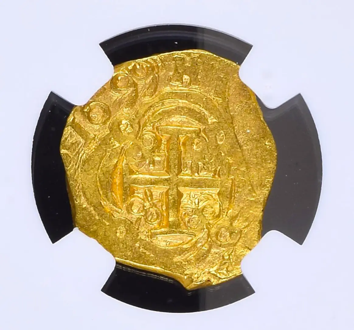 Colombia 2 Escudos 1699 "Dated! 1715 Fleet Shipwreck" NGC 63  5