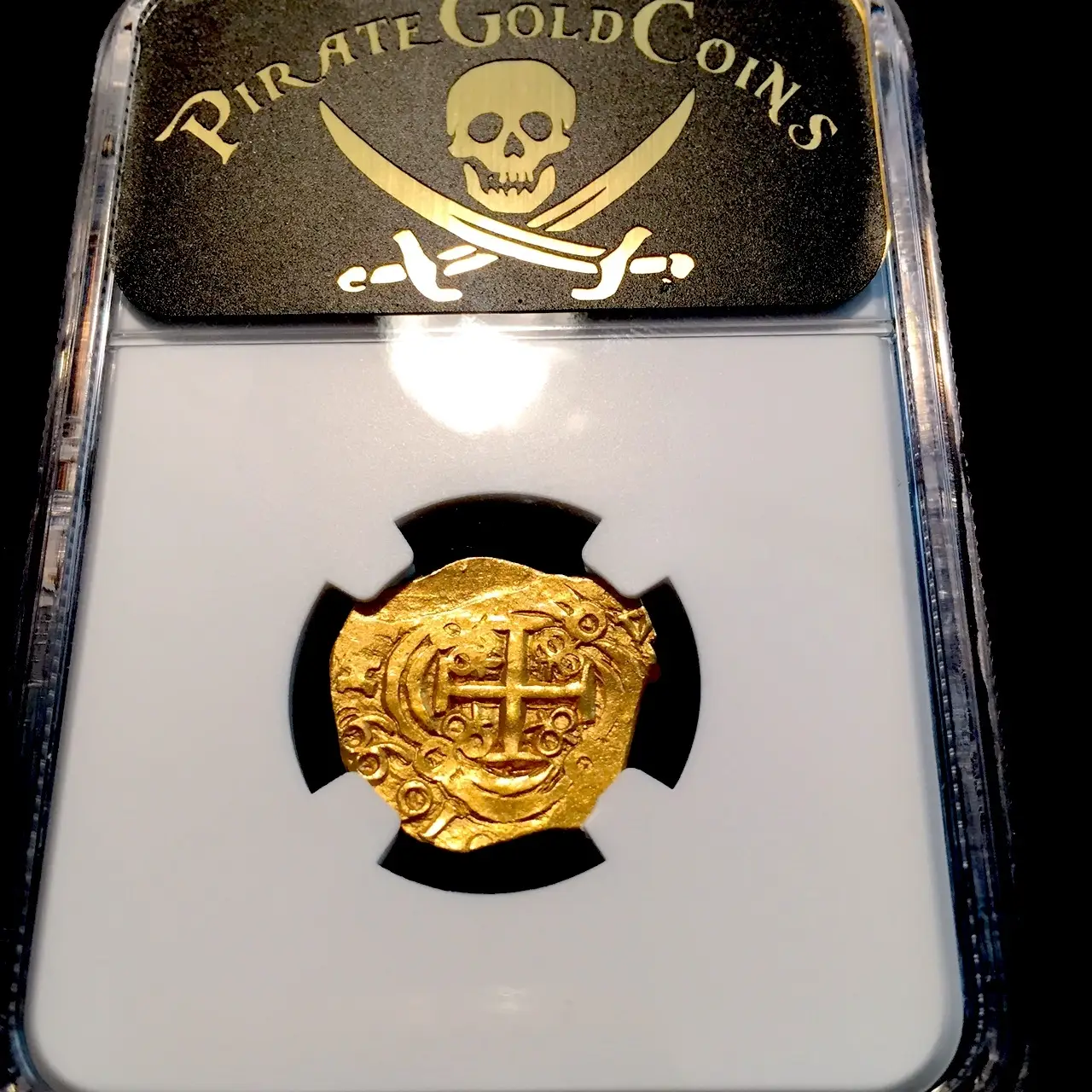 Colombia 2 Escudos 1699 "Dated! 1715 Fleet Shipwreck" NGC 63  2