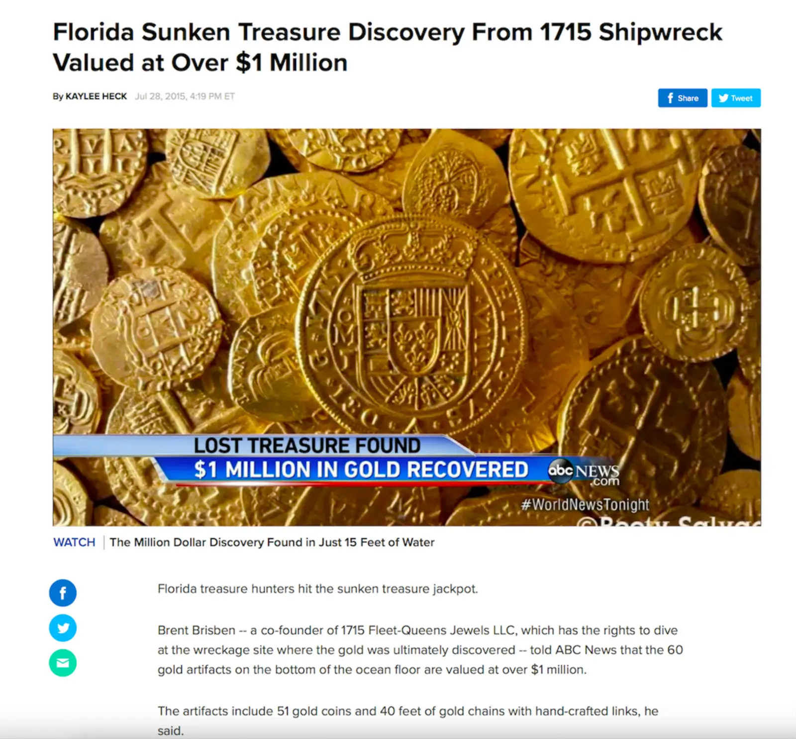 Peru 2 Escudos 1698 "Charles II ~ Cannon Find! 1715 Fleet Shipwreck" NGC 62  5