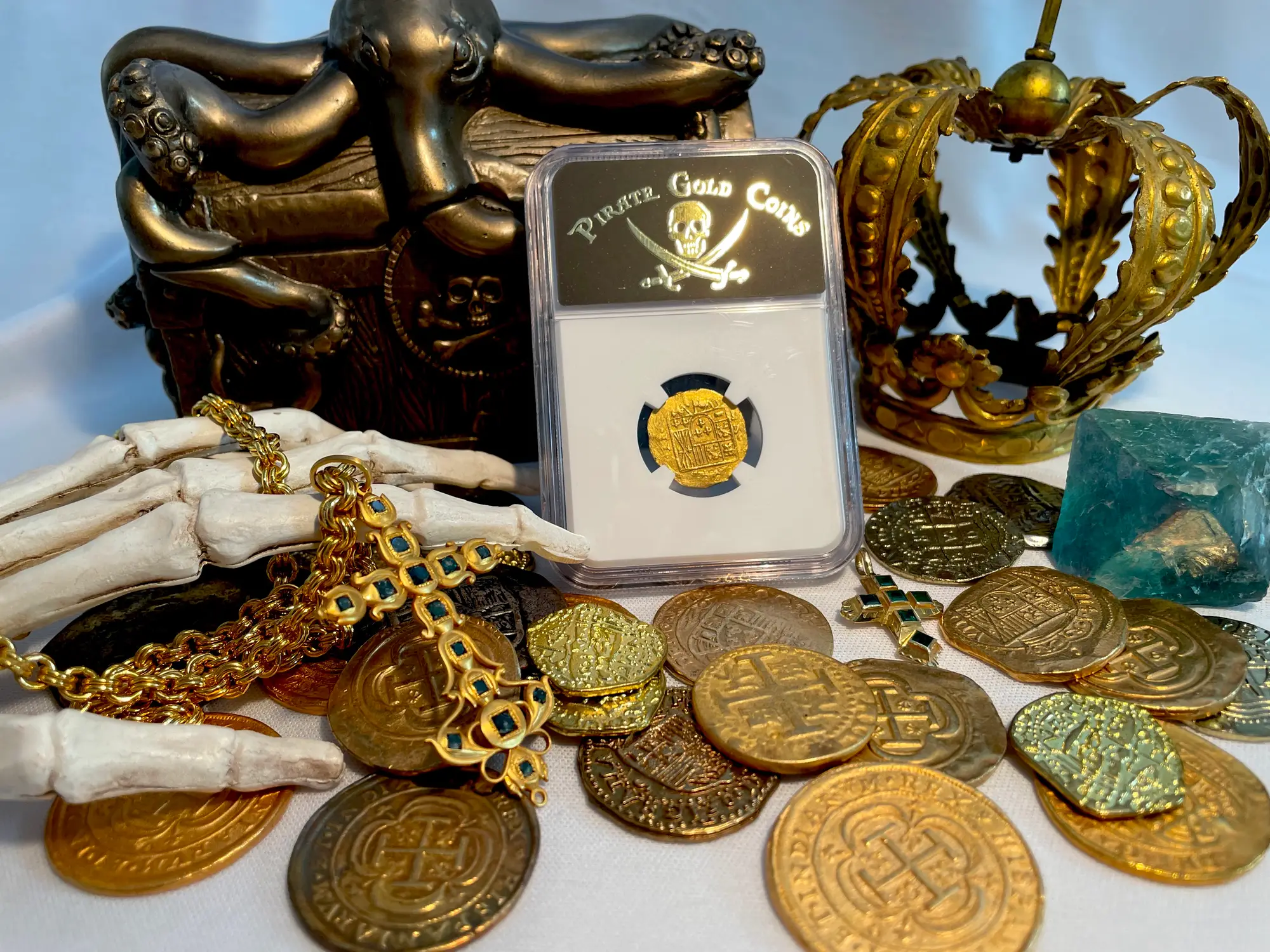 Mexico 2 Escudos 1714-15 "From 1715 Fleet Shipwreck" NGC 65 15