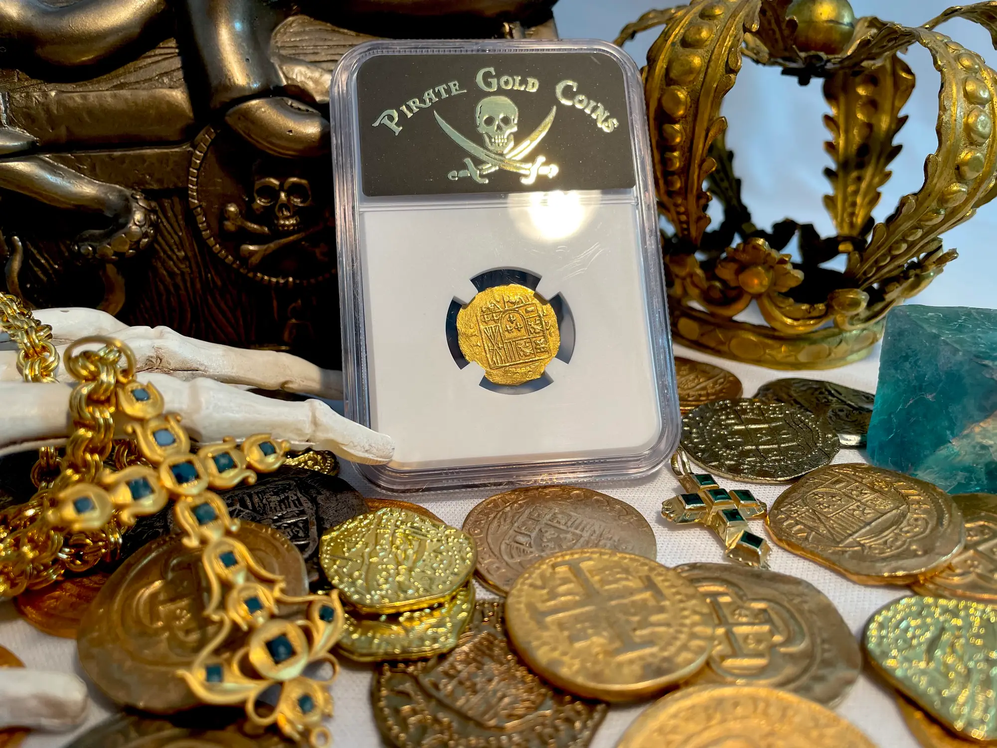 Mexico 2 Escudos 1714-15 "From 1715 Fleet Shipwreck" NGC 65 18