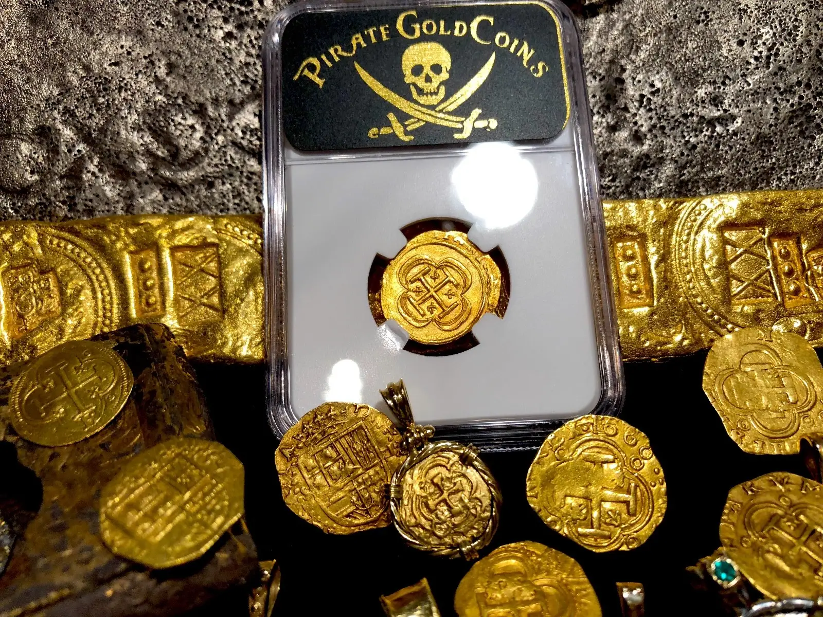 Mexico 2 Escudos 1714 "1715 Fleet Shipwreck" NGC 65  9