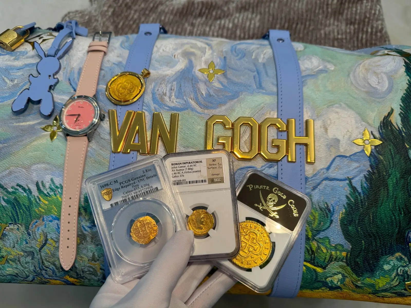 PERU 2 Escudos 1698 "Cuzco ~ 1 Year Coin Type" NGC UNC  9