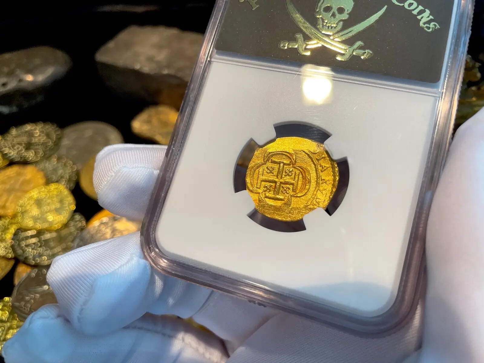 Mexico 2 Escudos 1714 "1715 Fleet Shipwreck" NGC 64  6