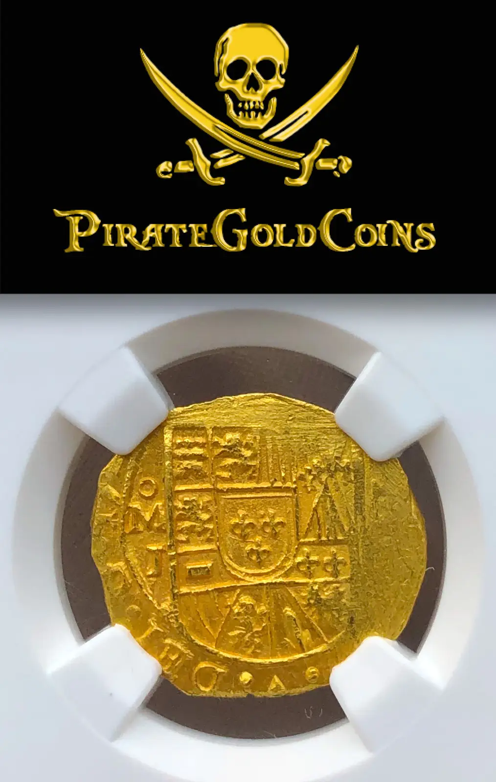 Mexico 2 Escudos 1714 "1715 Fleet Shipwreck" NGC 64  4