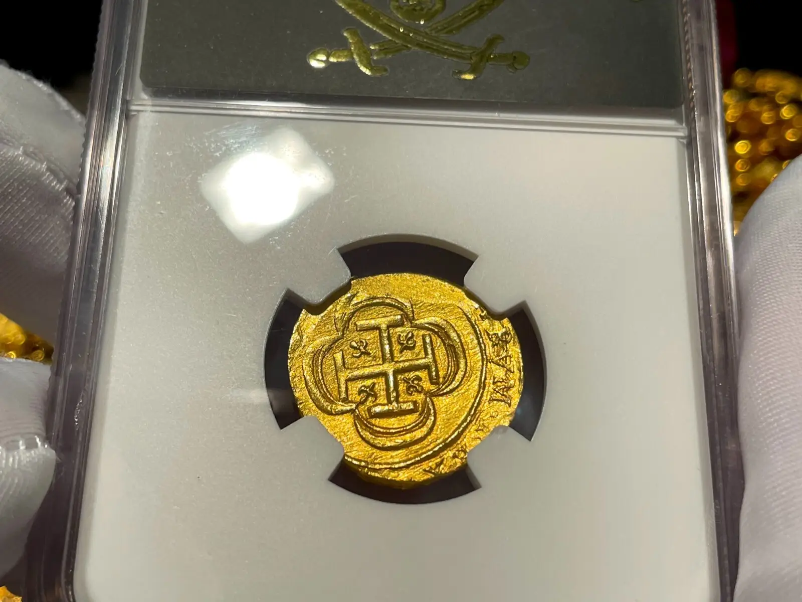 Mexico 2 Escudos 1714 "1715 Fleet Shipwreck" NGC 65 5