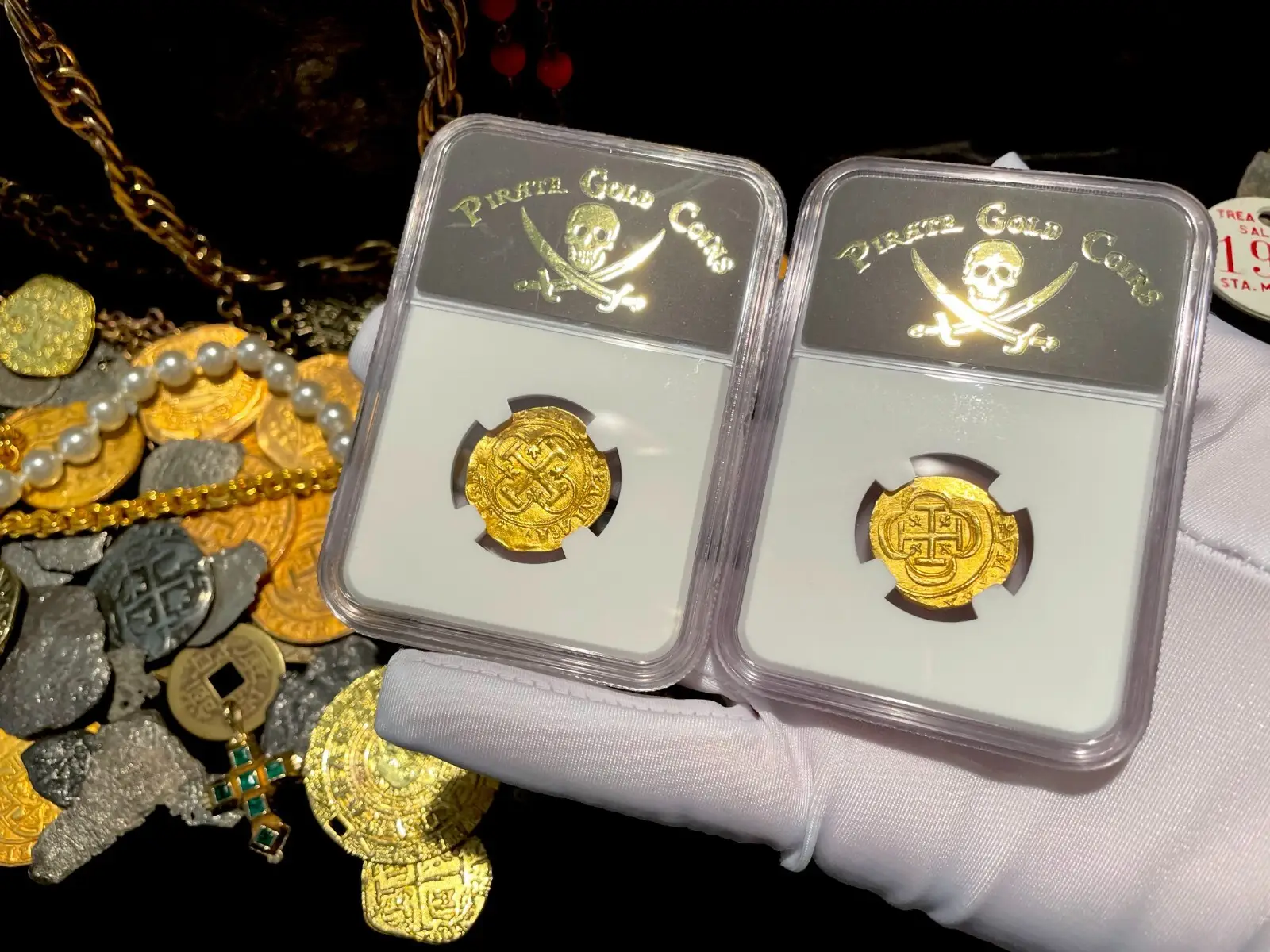 Mexico 2 Escudos 1714 "1715 Fleet Shipwreck" NGC 65 9