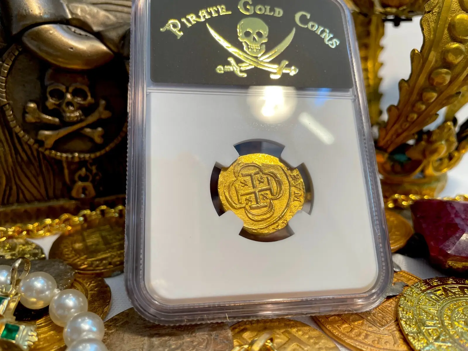 Mexico 2 Escudos 1714 "1715 Fleet Shipwreck" NGC 65 10