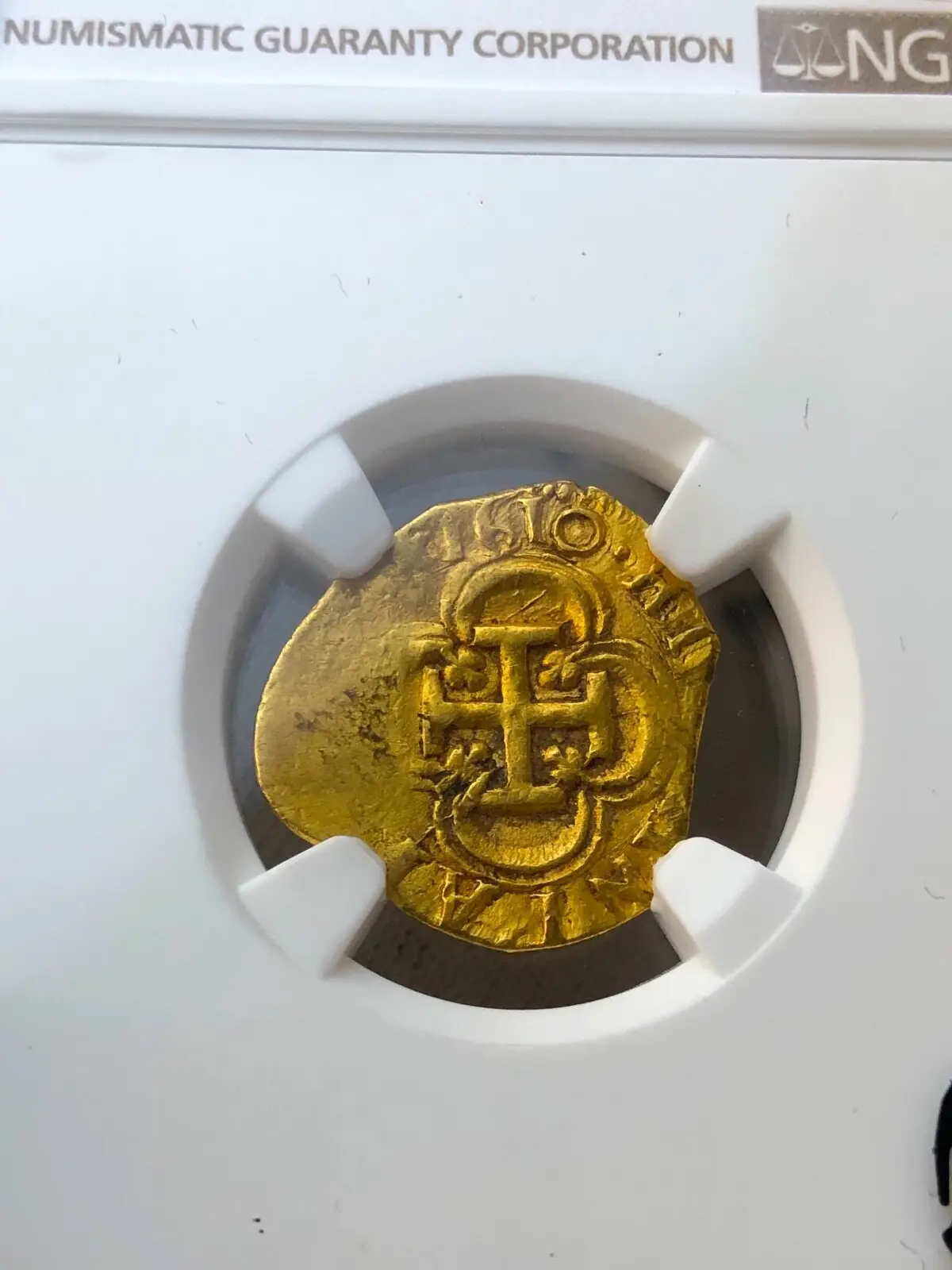 Spain 1 Escudo 1610 "Full Date" NGC 55 4