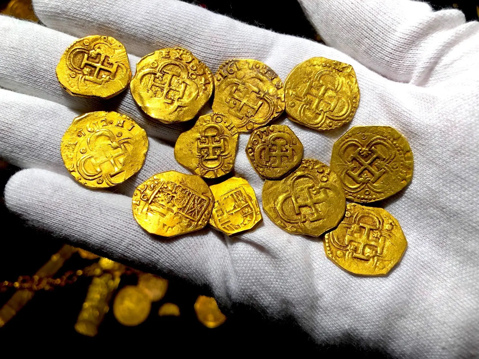 Spain 1 Escudo 1610 "Full Date" NGC 55 6