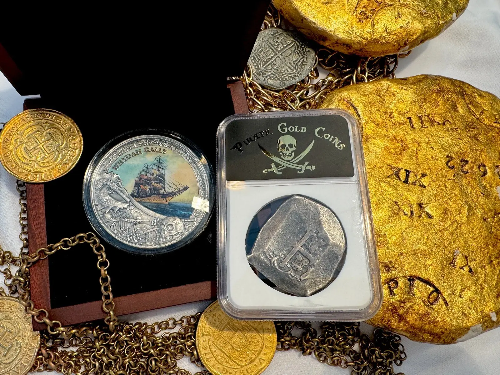 Mexico 8 Reales 1706-23 "Dated" Shipwreck NGC F #931-003 4