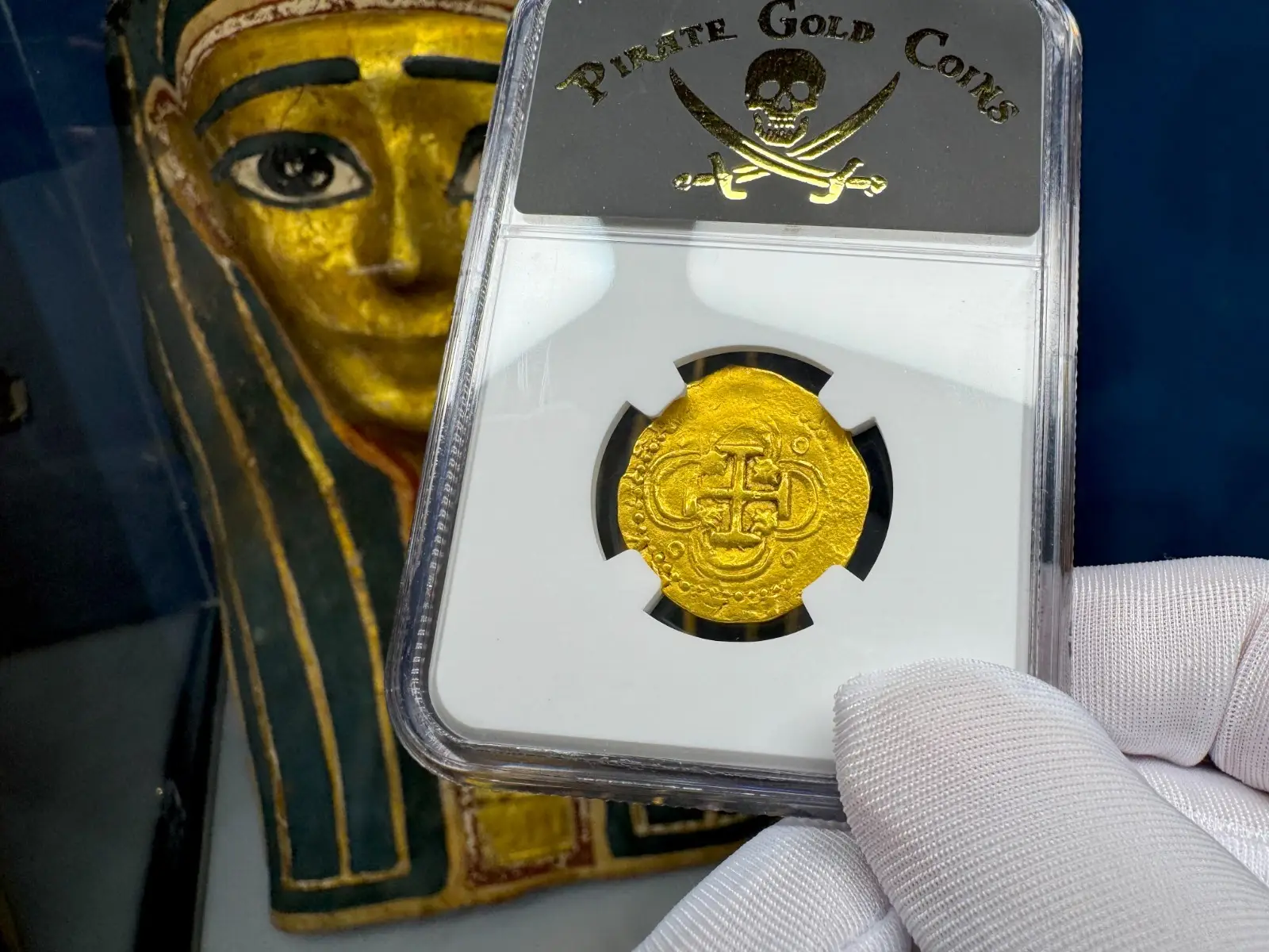 Spain 2 Escudos 1590-97 Philip III NGC AU *TO BE PENDANT* 2