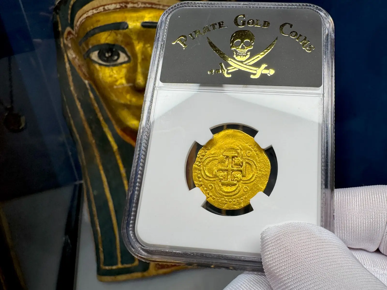 Spain 2 Escudos 1590-97 Philip III NGC AU *TO BE PENDANT* 16