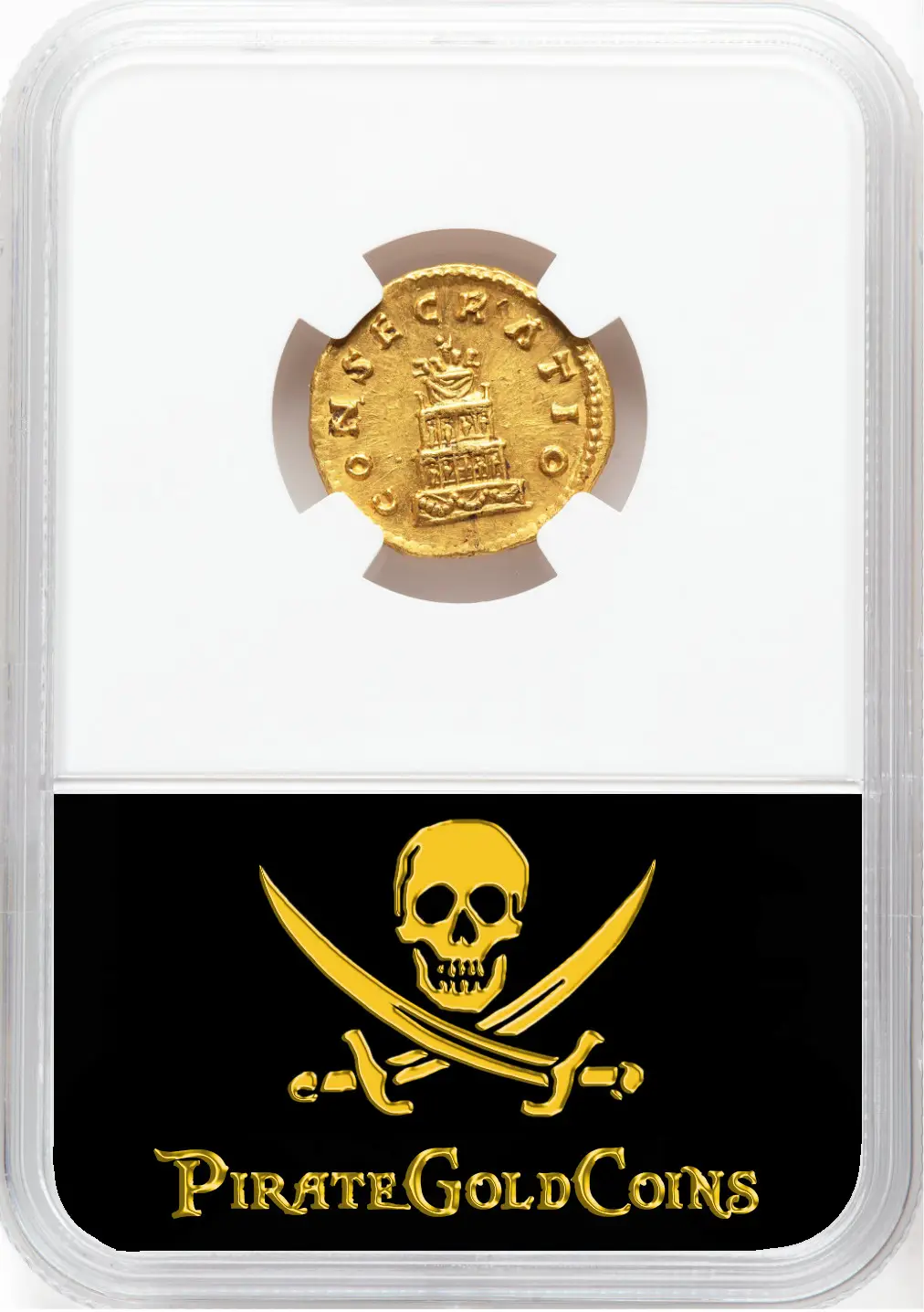 Roman Empire "Antoninus Pius Divus 4th of 5 Good Emperors" 138-161 AD NGC AU #609-006 6