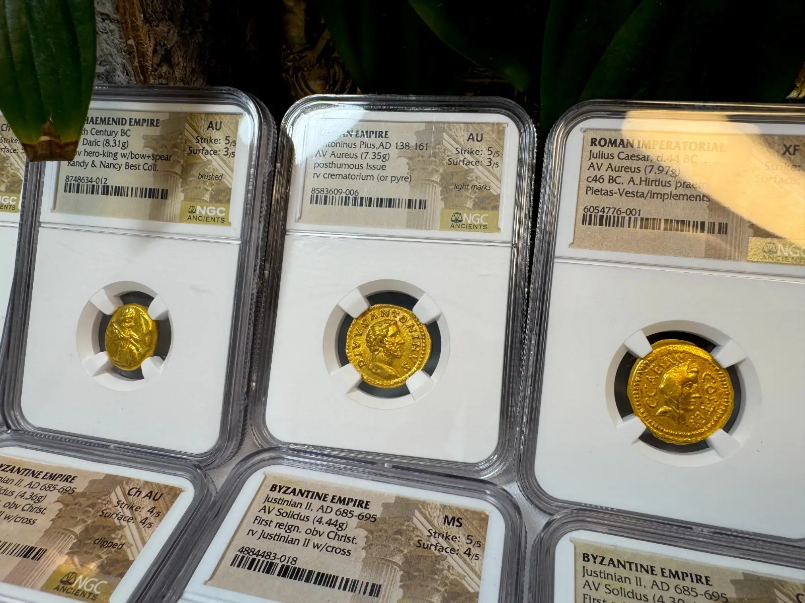 Roman Empire "Antoninus Pius Divus 4th of 5 Good Emperors" 138-161 AD NGC AU #609-006 2