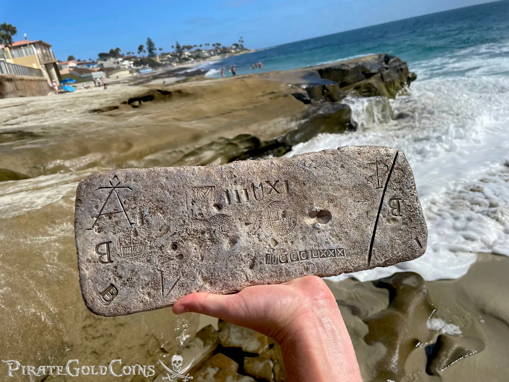 Atocha Shipwreck Silver Bar Slice Dated! Class Factor 1.0