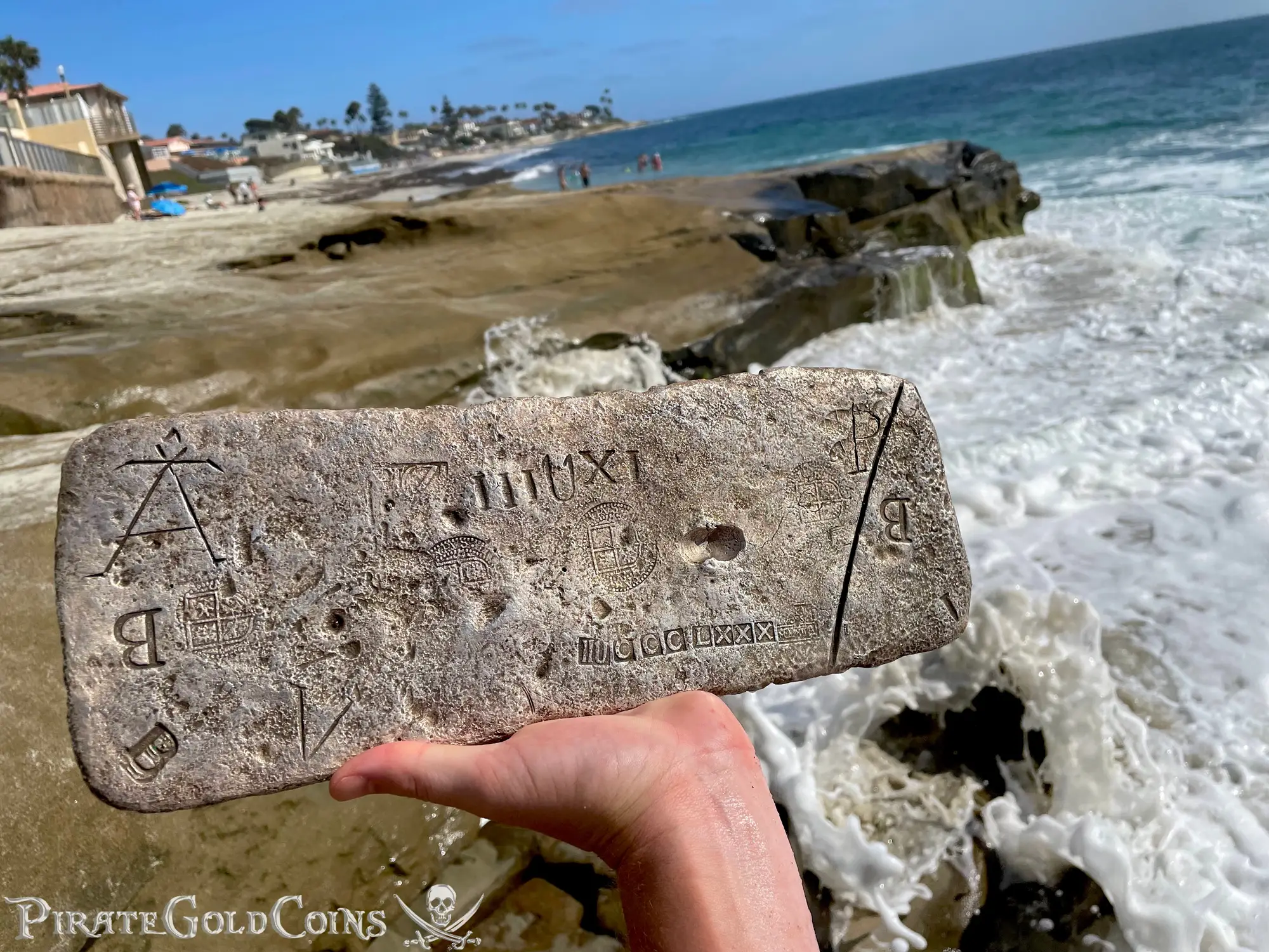 Atocha Shipwreck Silver Bar Slice Dated! Class Factor 1.0 3