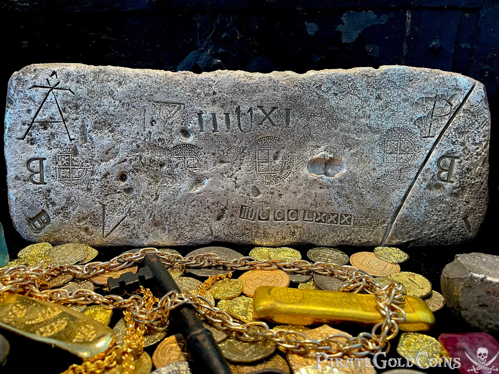 Atocha Shipwreck Silver Bar Slice Dated! Class Factor 1.0 9