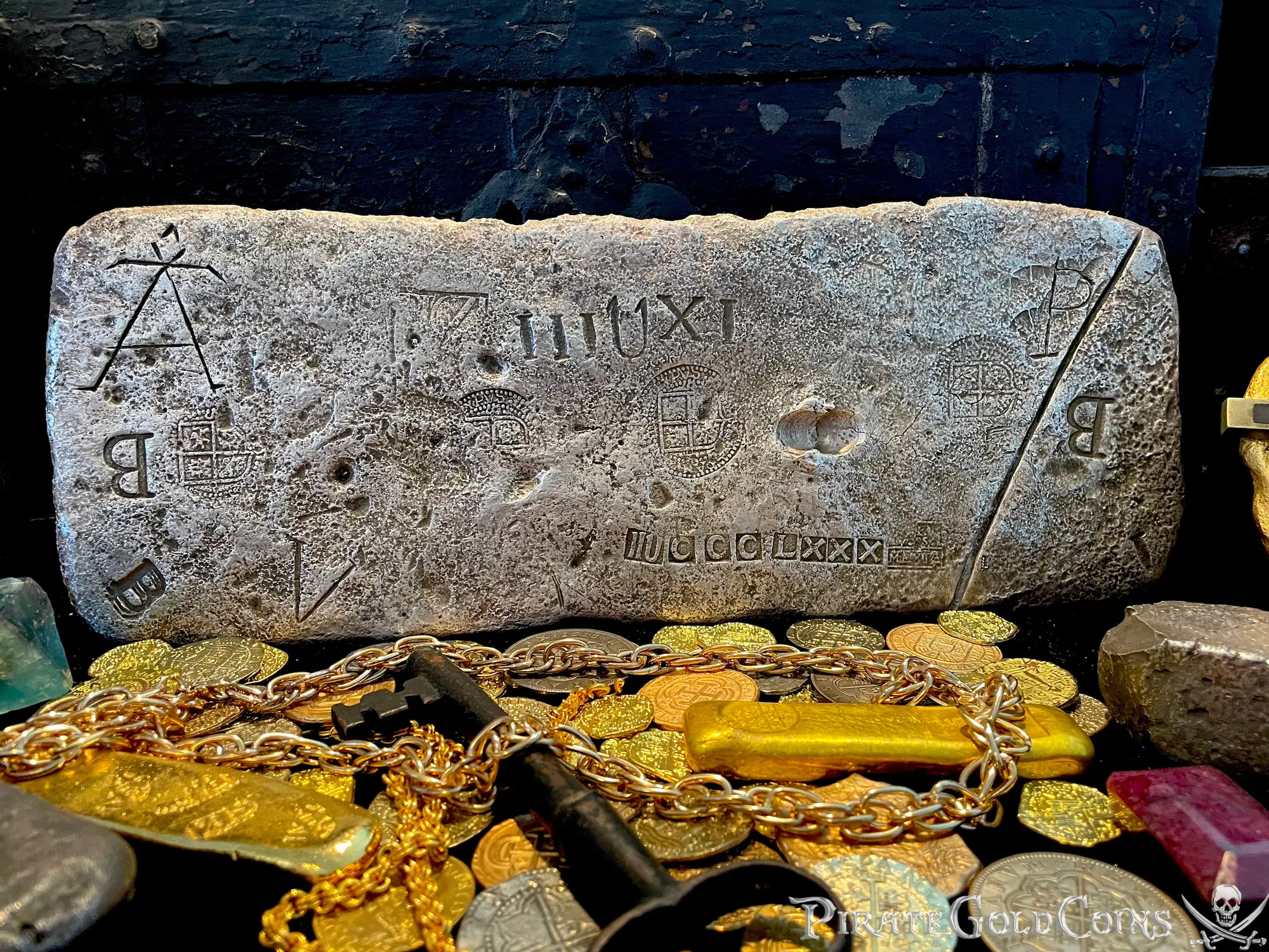 Atocha Shipwreck Silver Bar Slice Dated! Class Factor 1.0 10