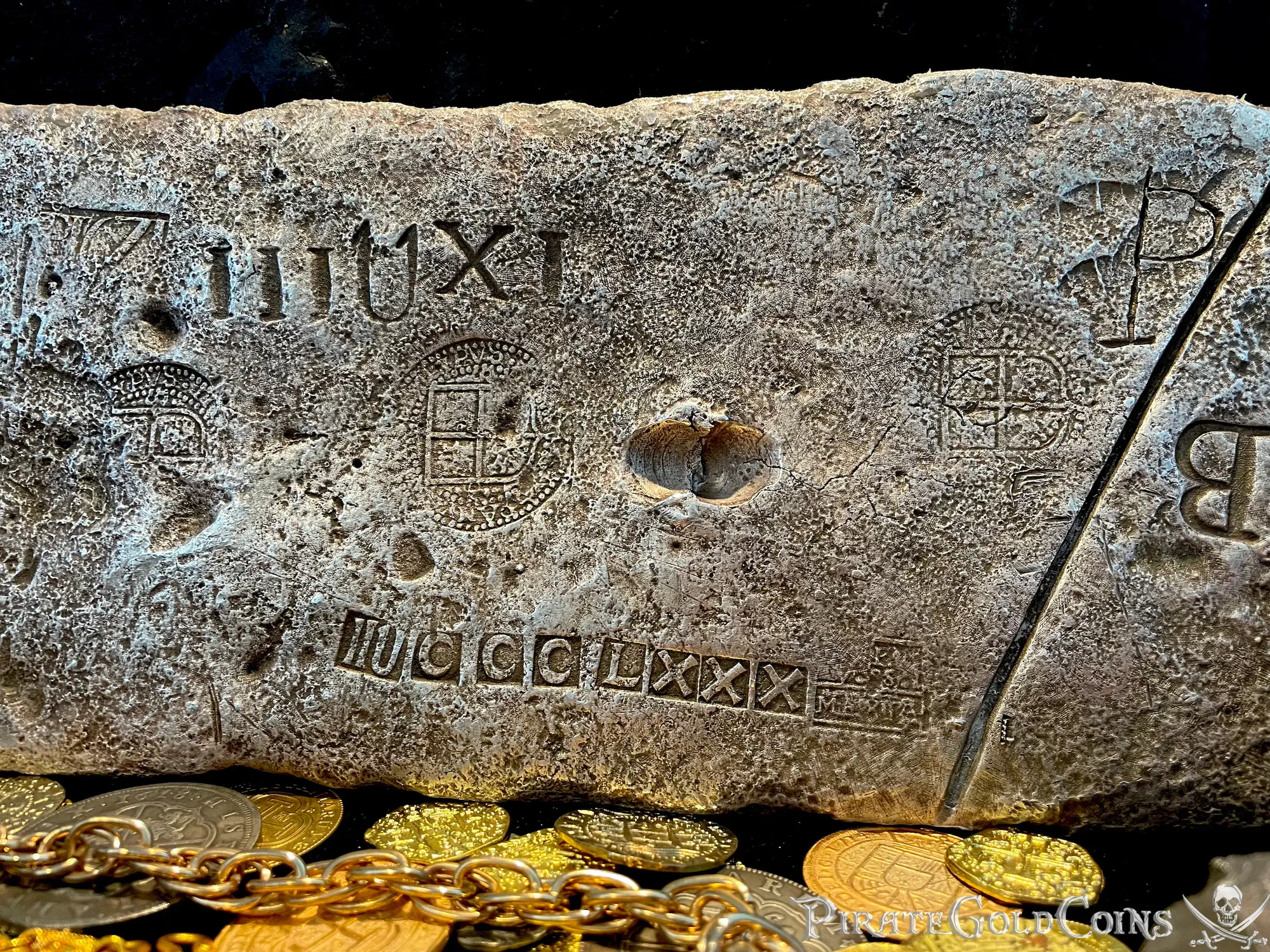Atocha Shipwreck Silver Bar Slice Dated! Class Factor 1.0 13