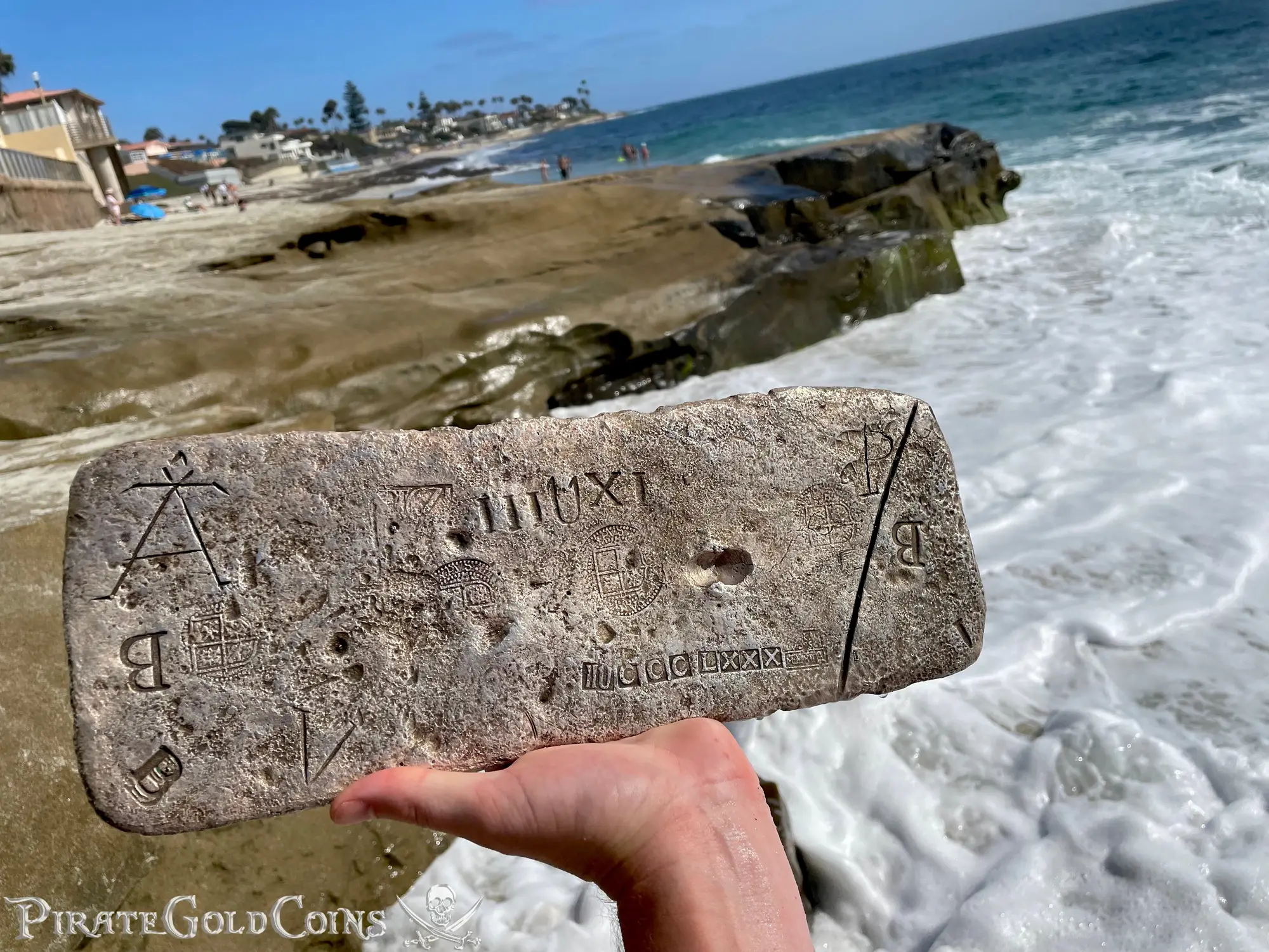 Atocha Shipwreck Silver Bar Slice Dated! Class Factor 1.0 16