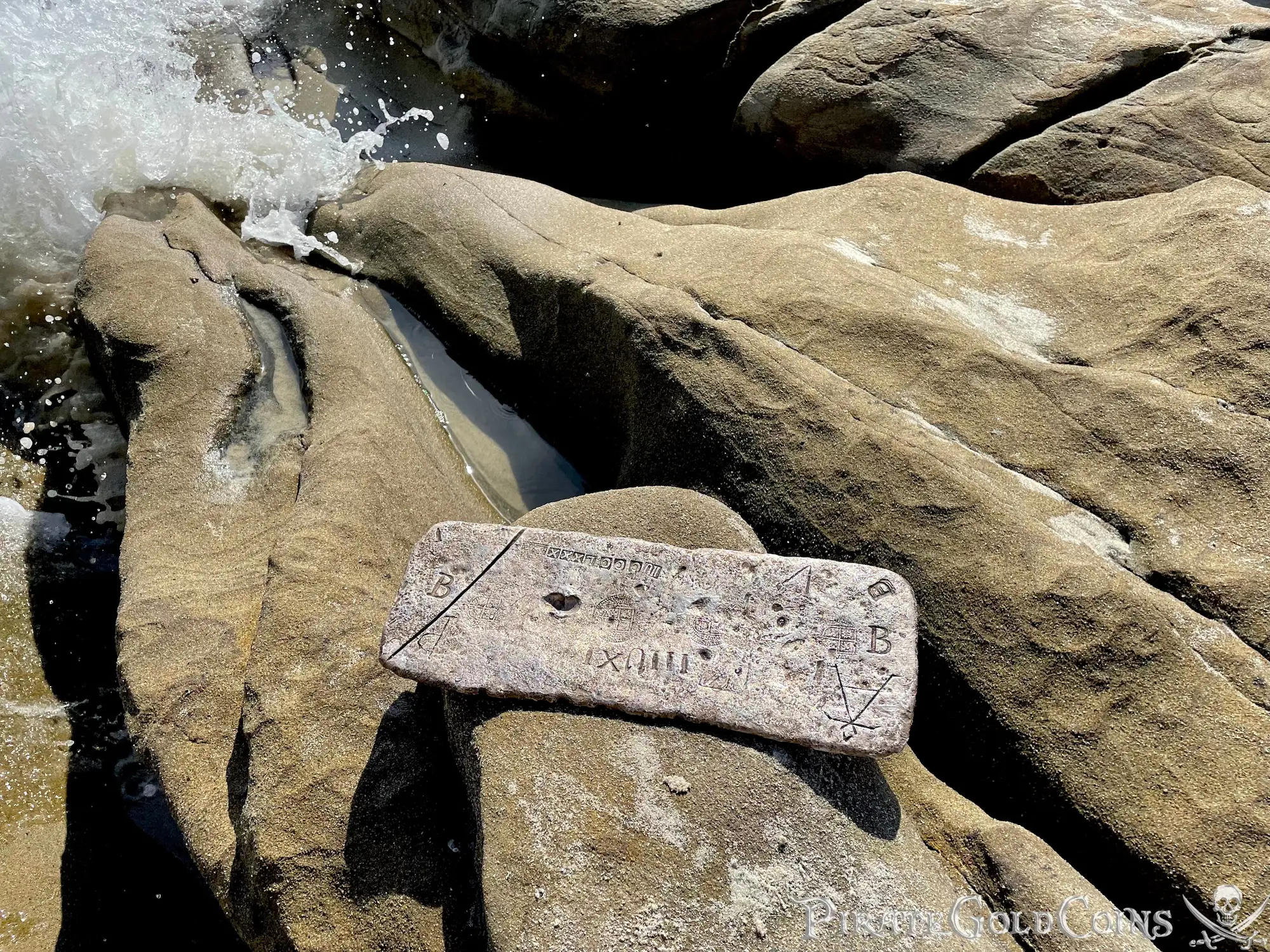 Atocha Shipwreck Silver Bar Slice Dated! Class Factor 1.0 19