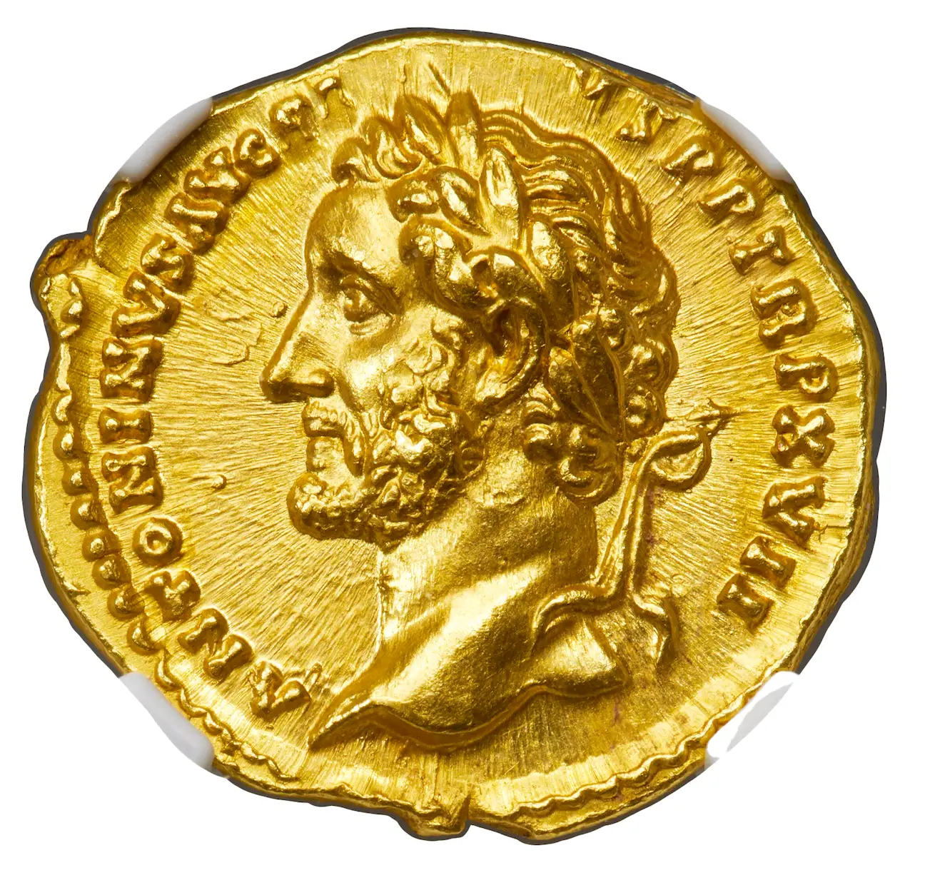 Roman Empire "Pius" NGC MS 5x3 Fine Style
