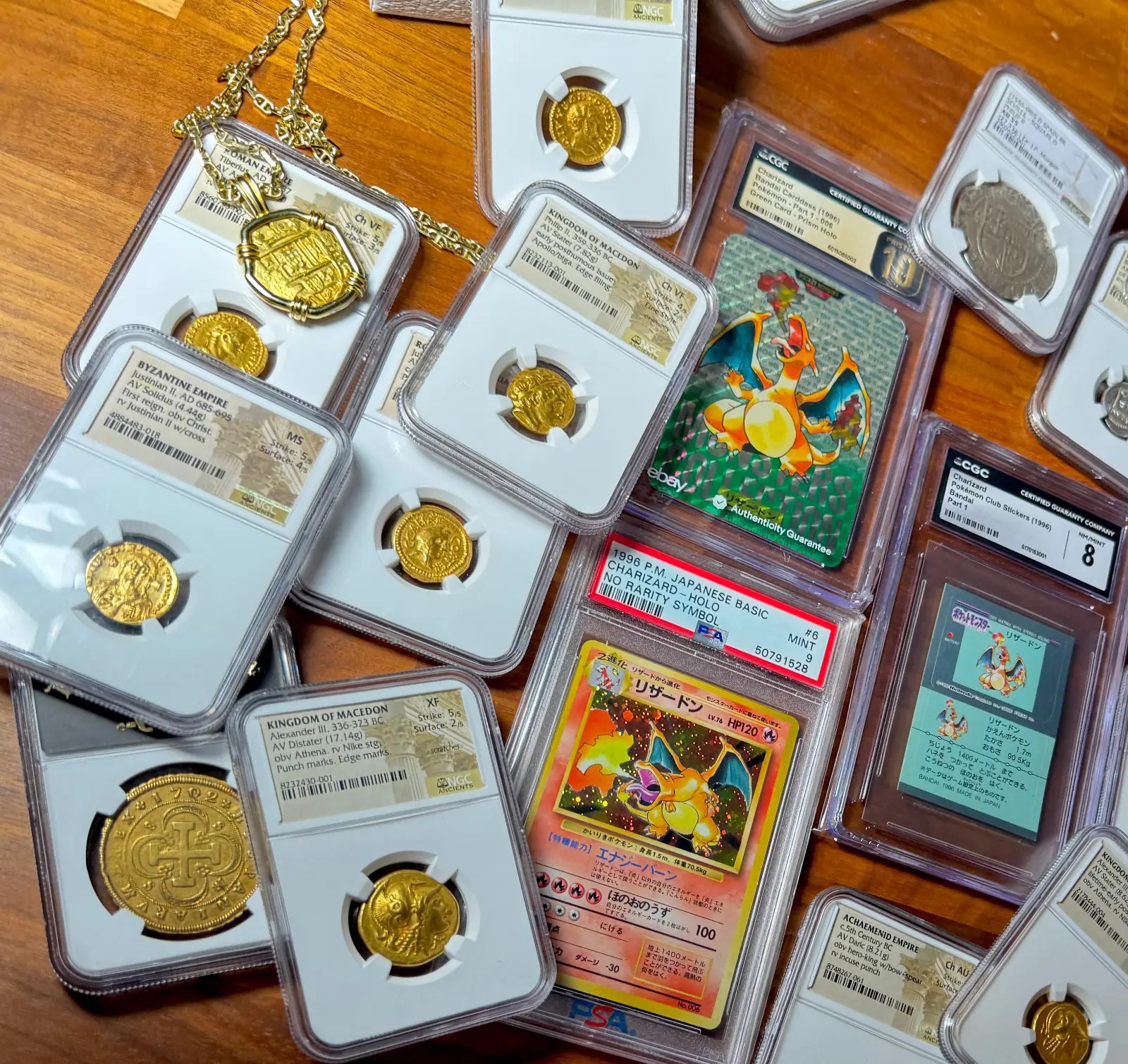 POP 8! CGC 10 PRISTINE ~CHARIZARD CARDDASS~ JAPANESE VENDING #6 POKEMON 1996 21