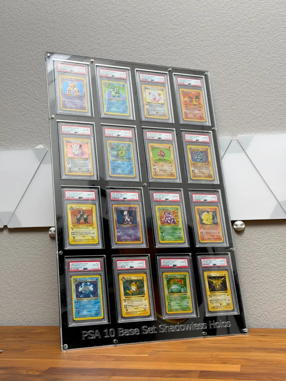 Pokemon Shadowless 1999 PSA 10 Base Set! Charizard, Blastoise, Venusaur, Mewtwo, Chansey 18