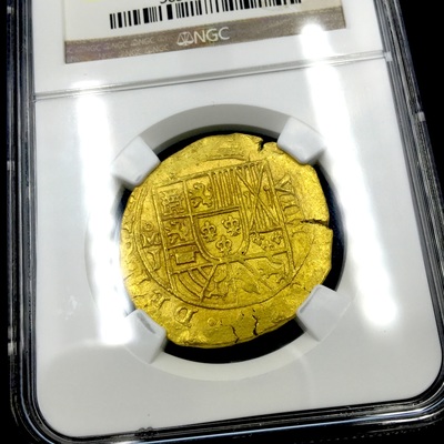 Mexico 8 Escudos "1715 Fleet"  1714 NGC 62 9