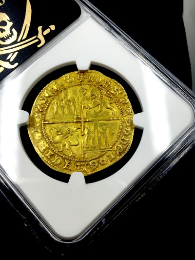 SPAIN  1406  DOBLA DE LA BANDA  "SEVILLE MINT"  NGC 55 9