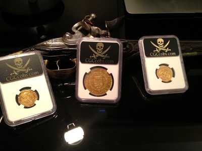 Mexico 4 Escudos 1714-20 NGC 62 4