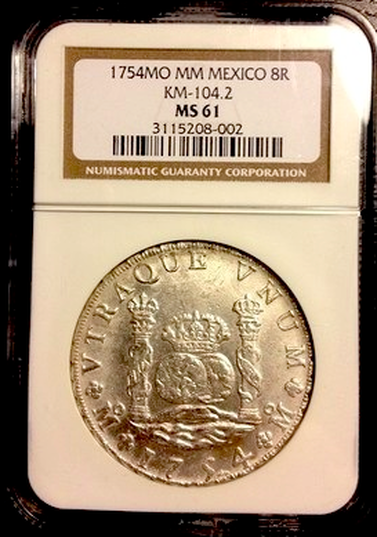 Certified coin, NGC 61