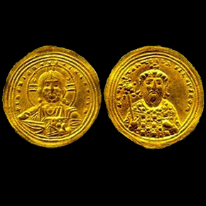 BYZANTINE EMPIRE CONSTANTINE VIII 1025 A.D. "JESUS CHRIST" COIN ~ NGC AU 5/5 STRIKE, 4/5 SURFACE ~