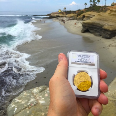 Mexico 8 Escudos "1715 Fleet"  1714 NGC 63 Finest Known 14