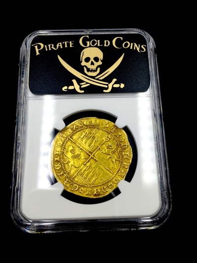 SPAIN  1406  DOBLA DE LA BANDA  "SEVILLE MINT"  NGC 55 8