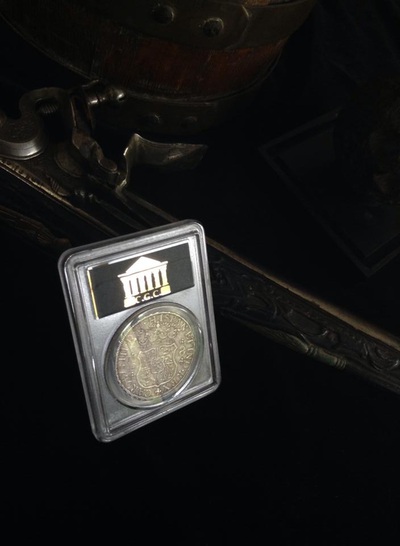 MEXICO  8 REALES  1770 PILLAR DOLLAR  ~ PCGS 45 ~ 6