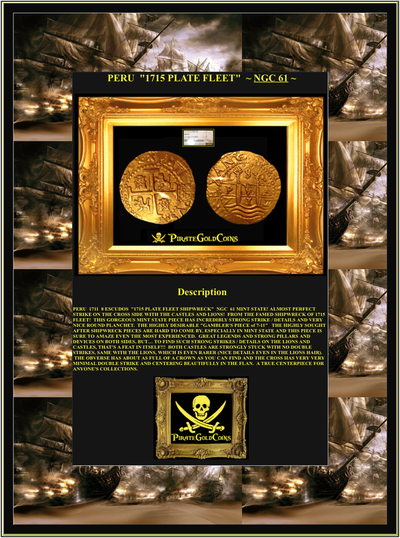 Peru 8 Escudos 1711 "1715 Plate Fleet" NGC 61 14