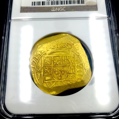 Mexico 8 Escudos "1715 Fleet" 1714 NGC 61 3