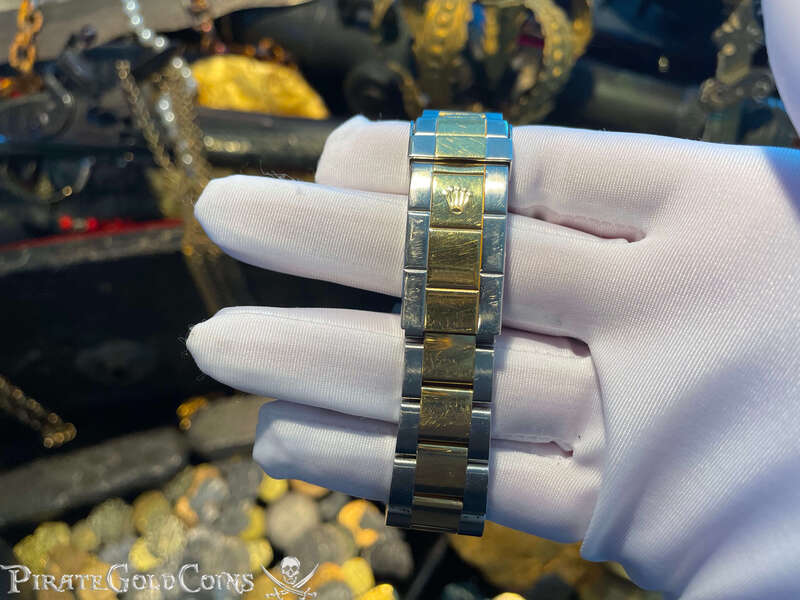 Rolex Two Tone Submariner with Blue Face 16