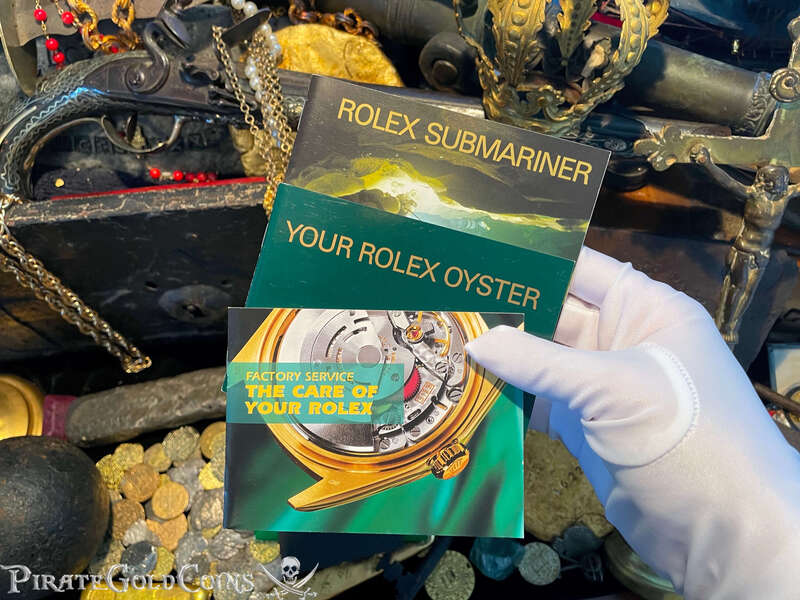 Rolex Two Tone Submariner with Blue Face 29