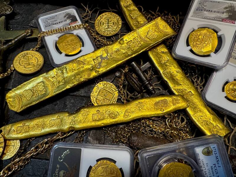 Atocha 1622 Shipwreck Gold Bar 10.5 Oz 33