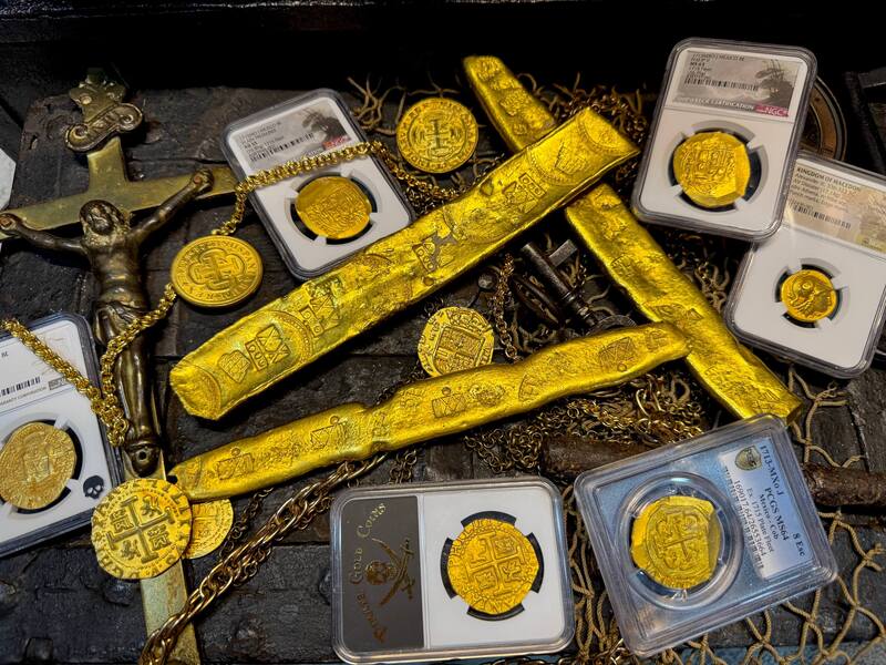 Atocha 1622 Shipwreck Gold Bar 10.5 Oz 57